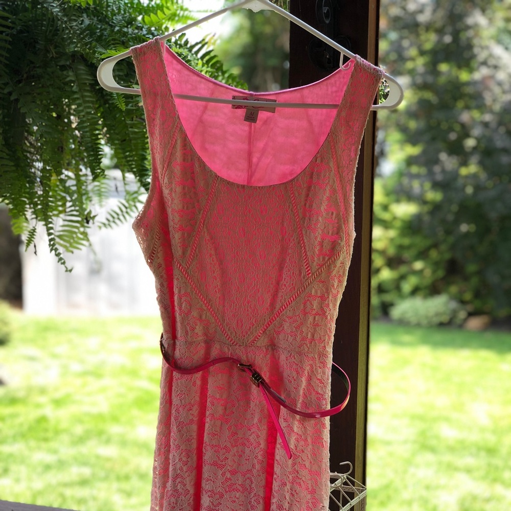 Pink and White Candie’s Dress